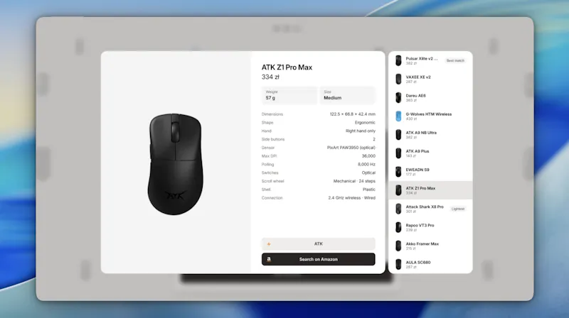 Shapefinder screenshot 2