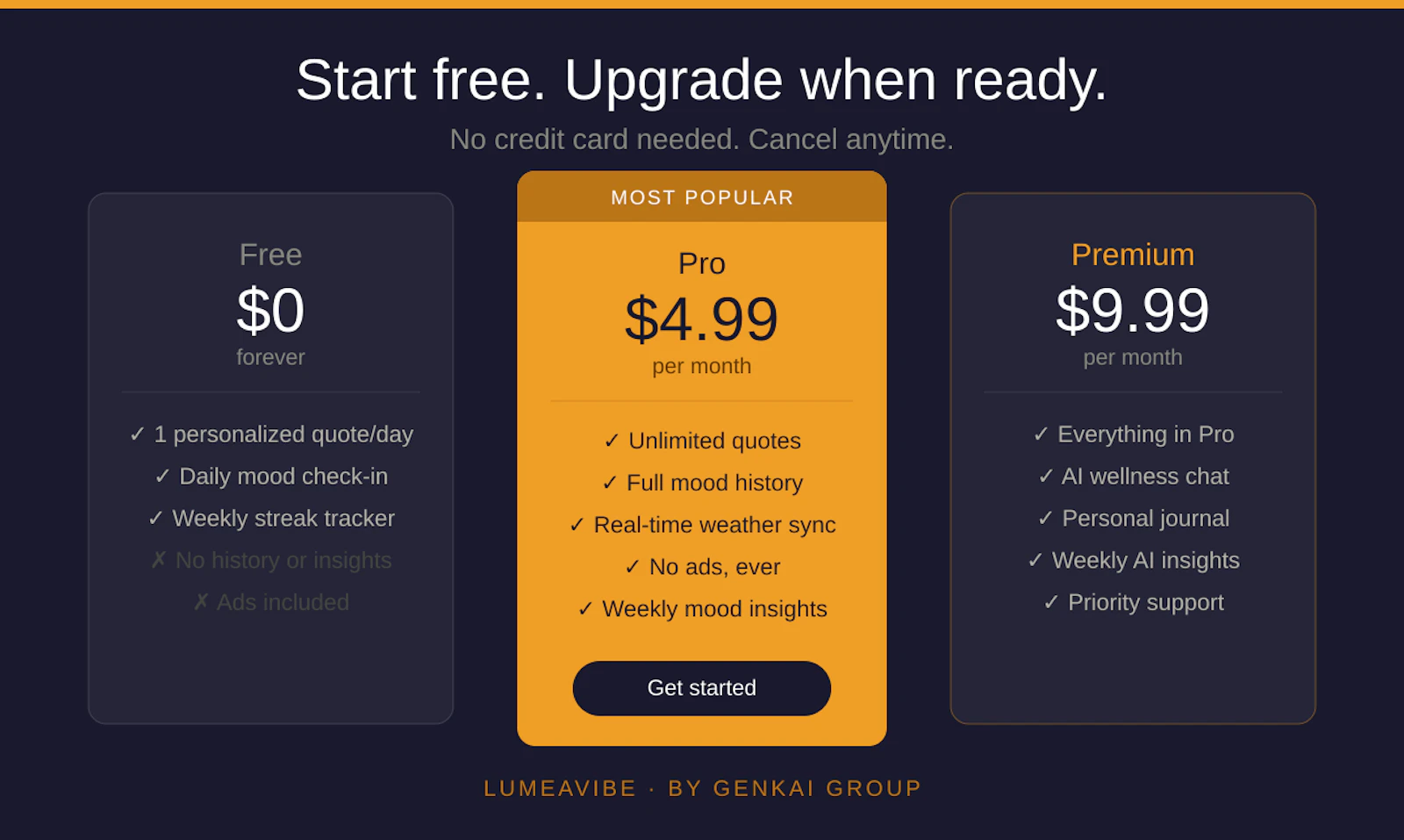 LumeaVibe screenshot 3