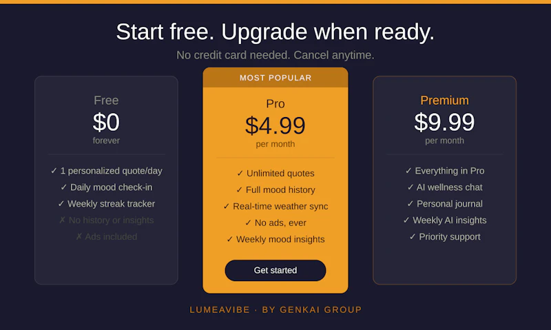 LumeaVibe screenshot 3