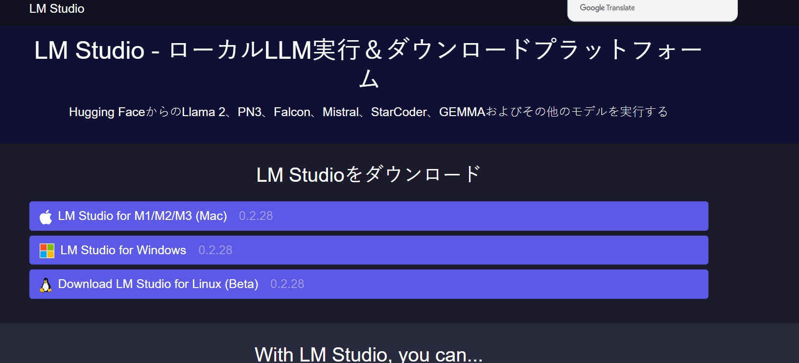 LM Studio gallery image