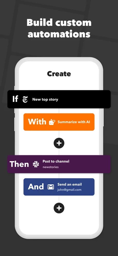 وسائط تطبيقات IFTTT Mobile - تطبيق الهاتف المحمول لأتمتة المهام في العمل والمنزل بدون رمز 2