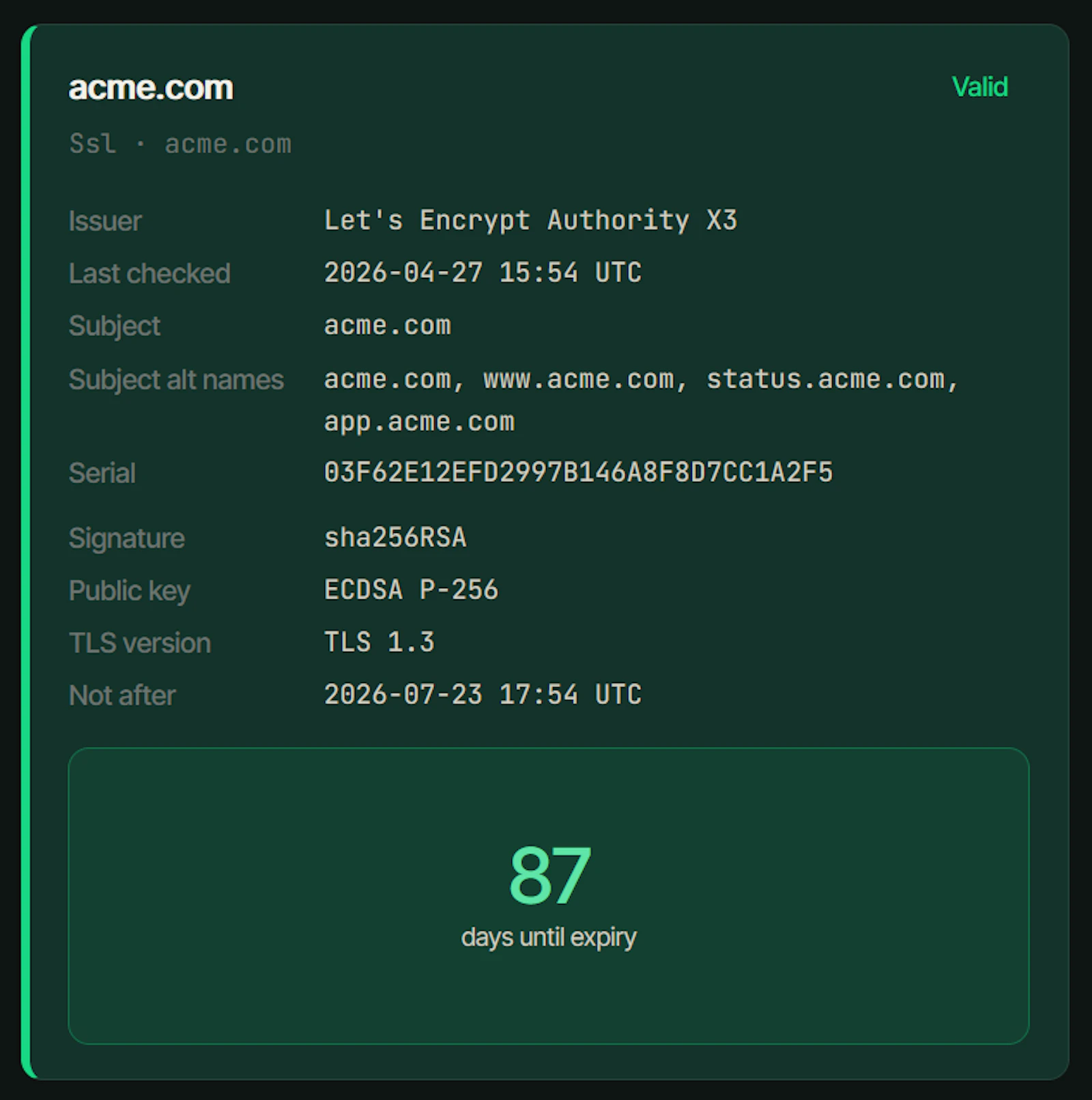 StatusPulse — Monitoring + Status + AI  screenshot 2