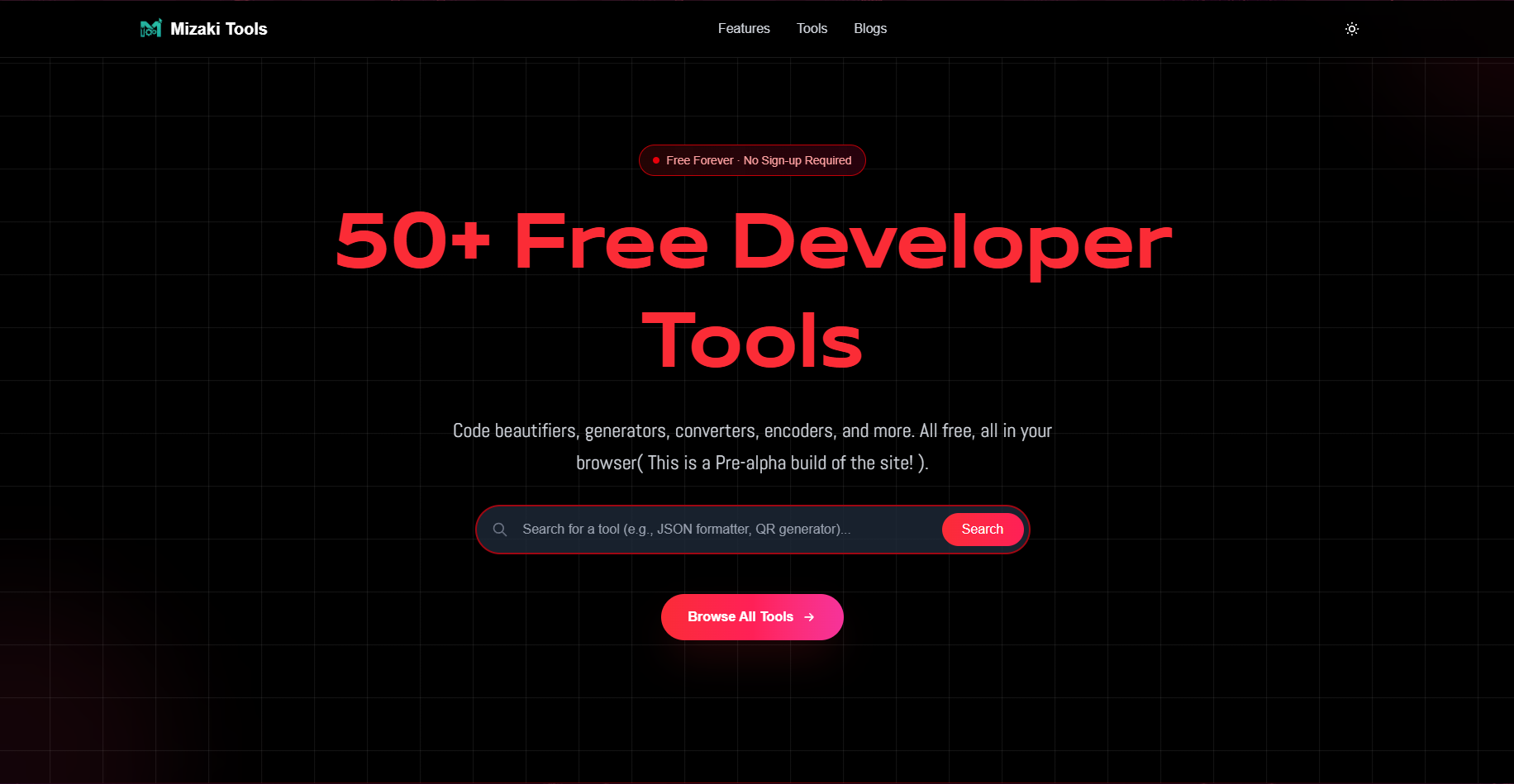 Mizakii - Main product screenshot demonstrating key features and user interface
