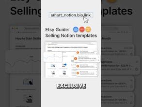 Etsy Guide: $10k/Month with Notion! gallery image