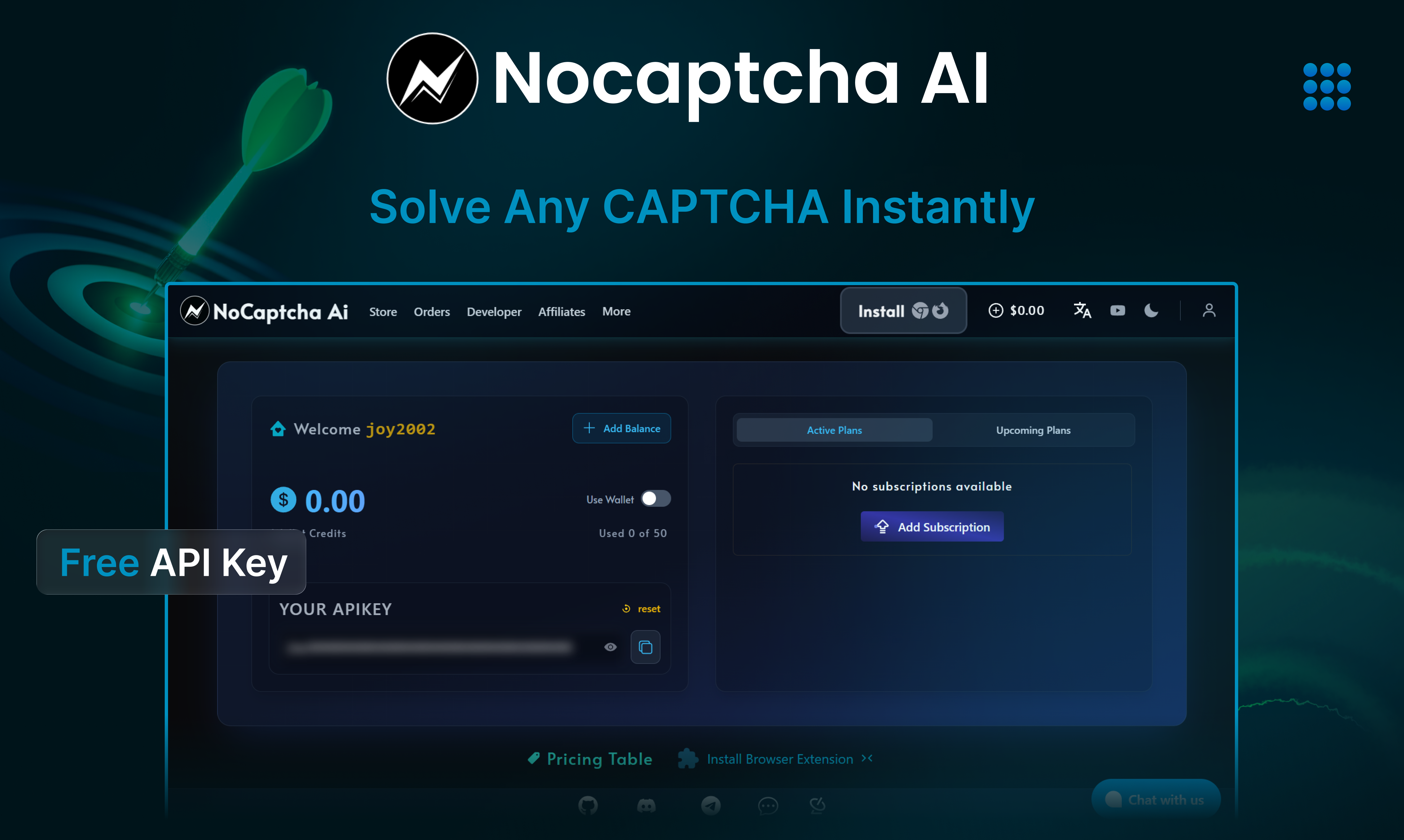 NoCaptchaAI:  AI-Powered Captcha Solver gallery image