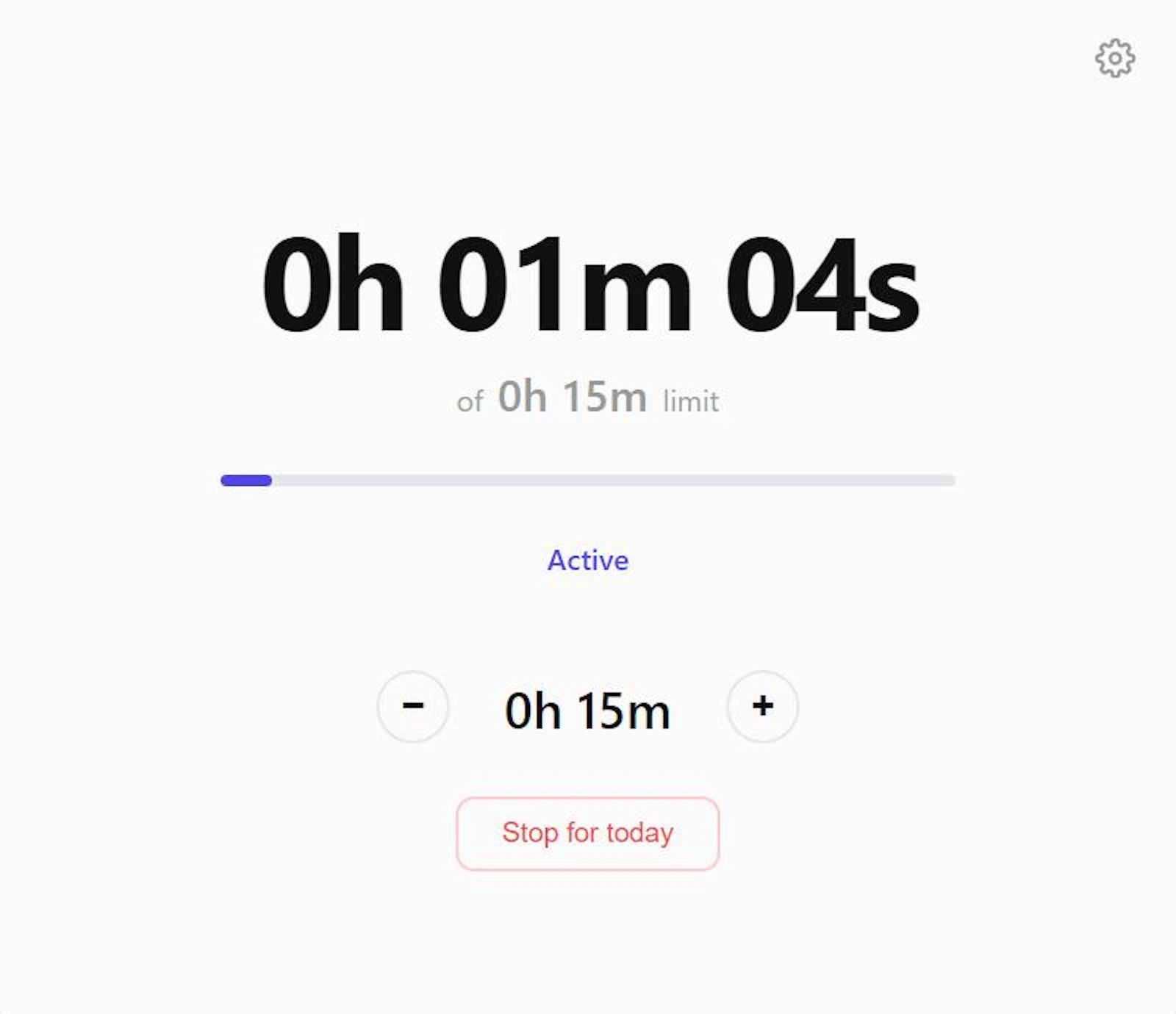 EnoughWork — Know when to stop screenshot 3