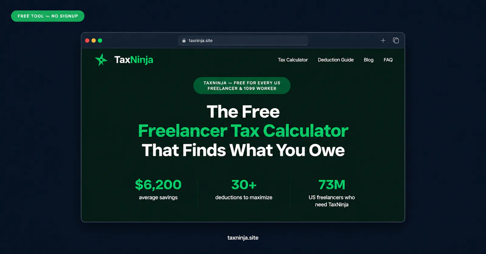 TaxNinja screenshot 1