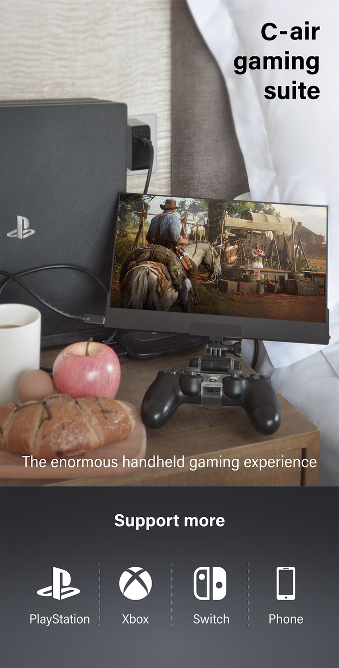 C-air - thinnest 4K handheld display gallery image