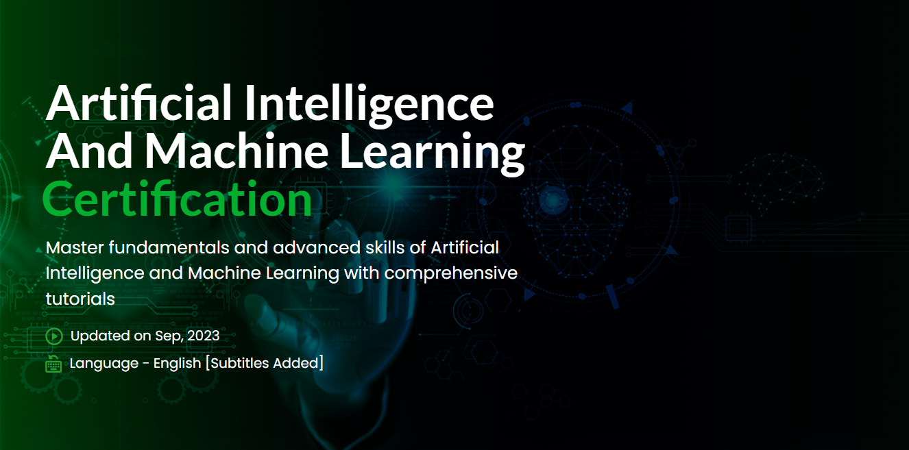 AI and Machine Learning Certification