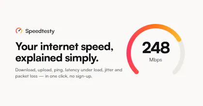Speedtesty.com gallery image
