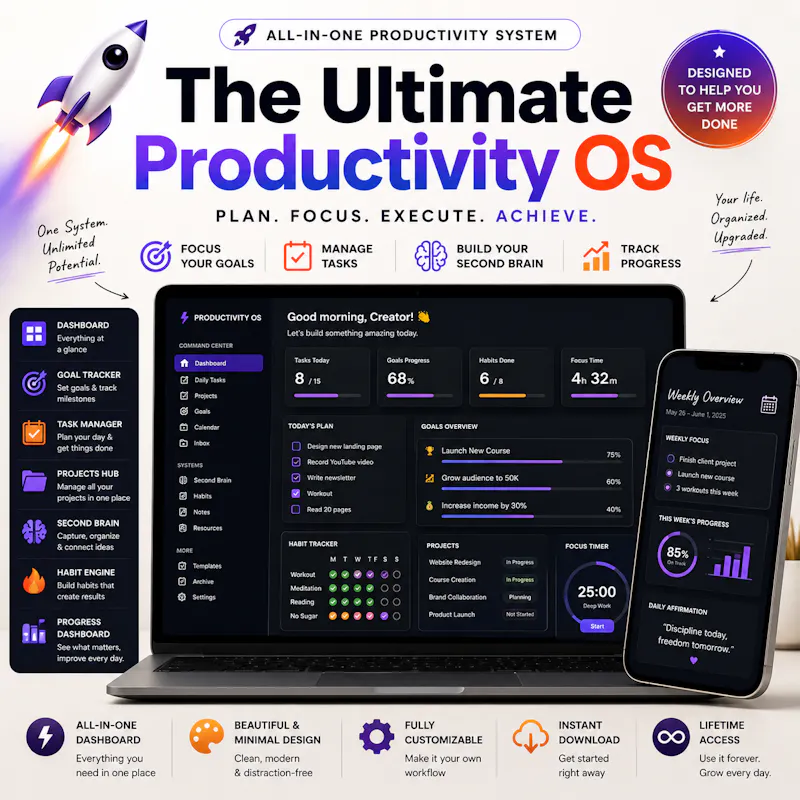 Notion Planner That Changes Everything screenshot 2