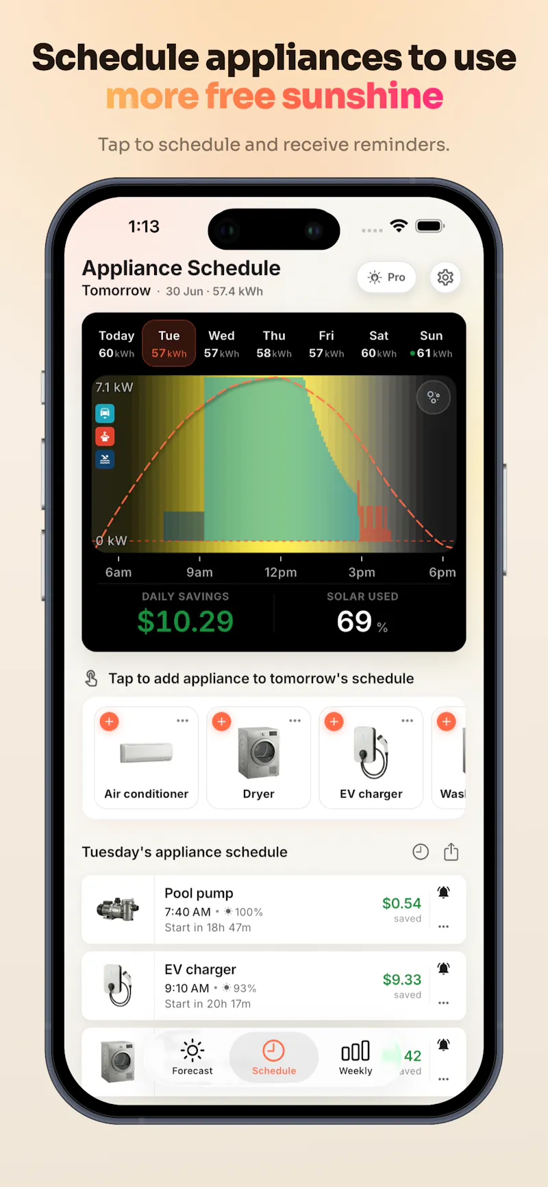 Rooftop Solar Forecaster screenshot 7