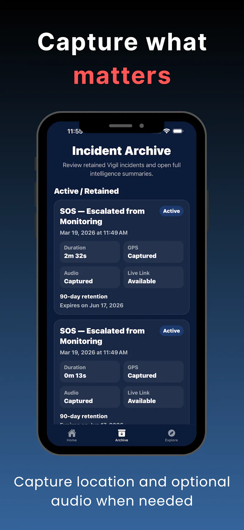 Vigil — Personal Safety screenshot 6
