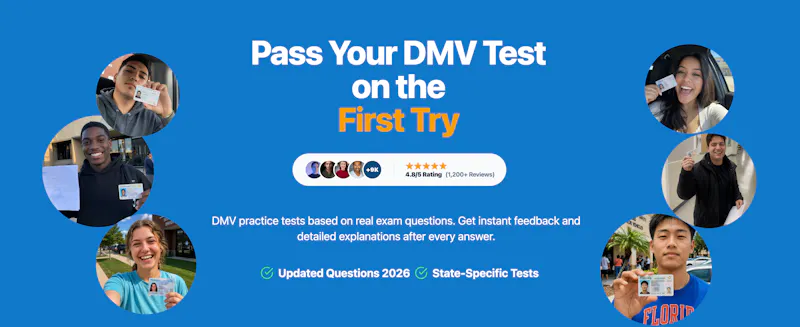 DMV Exam online screenshot 1