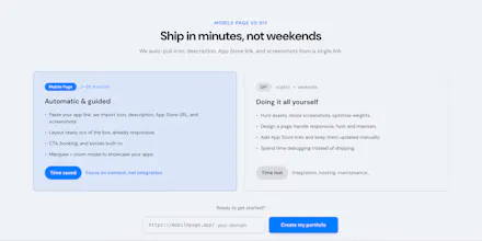 Mobile Page gallery image