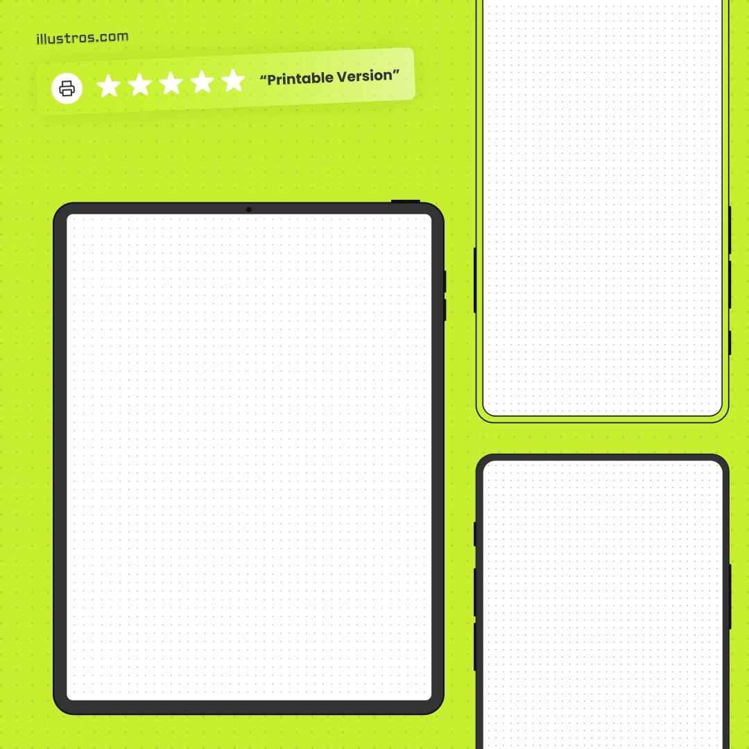 Mídia 3 de Grade de dot de interface do usuário
