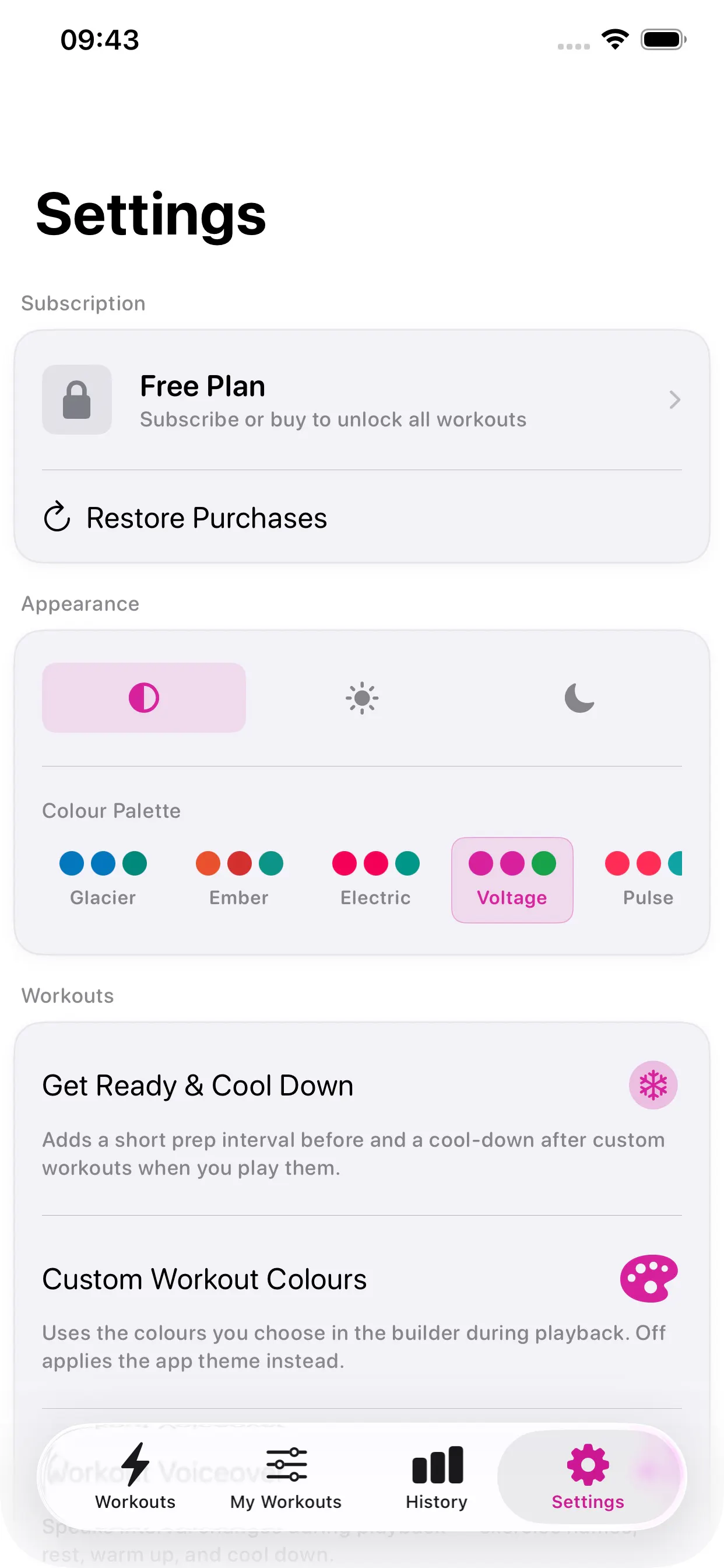 SurgeHiit screenshot 2