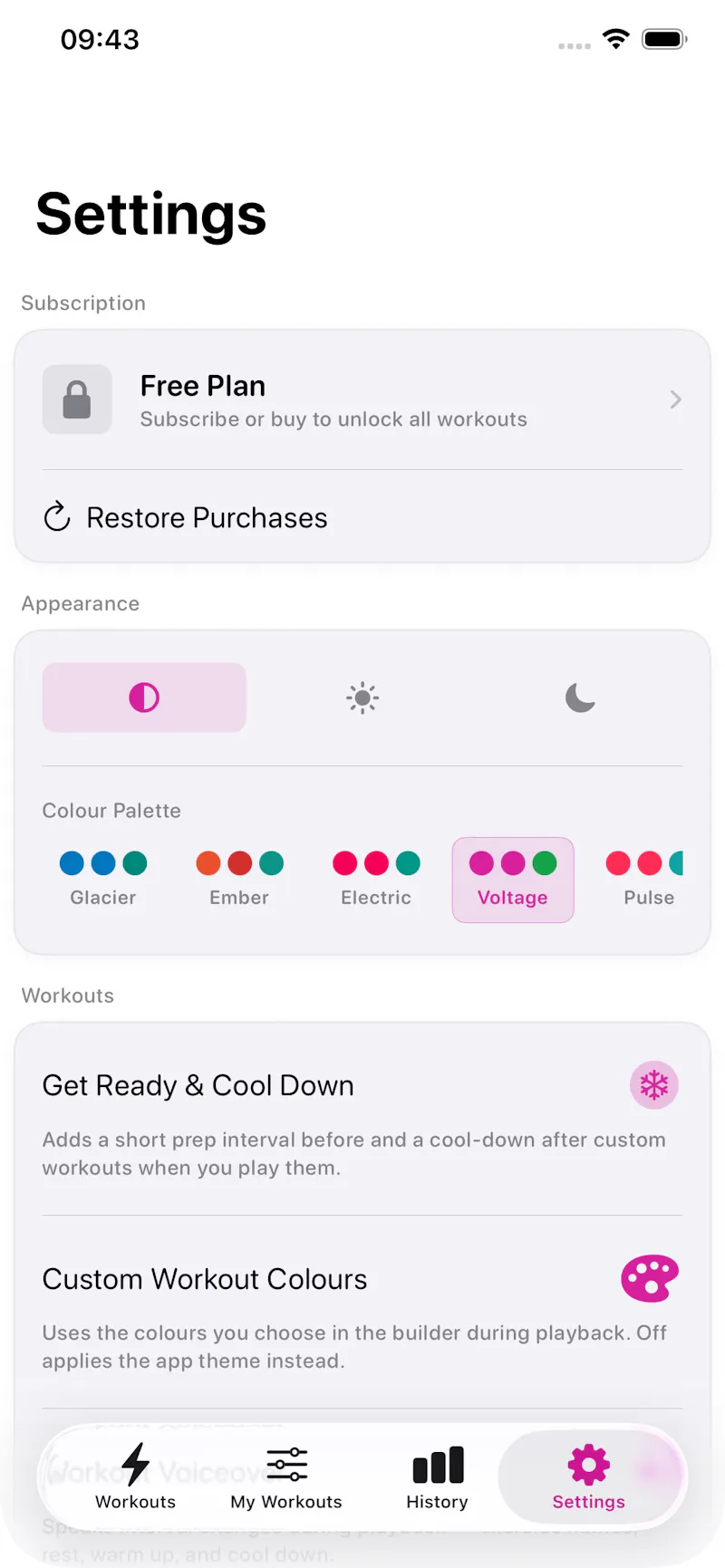 SurgeHiit screenshot 2