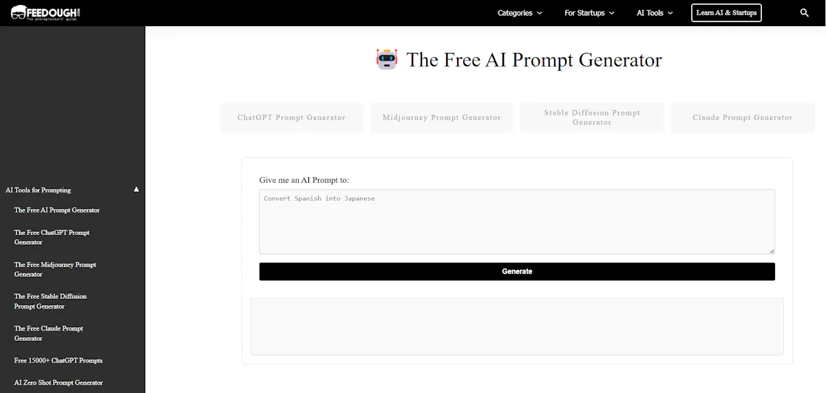 AI Prompt Generator