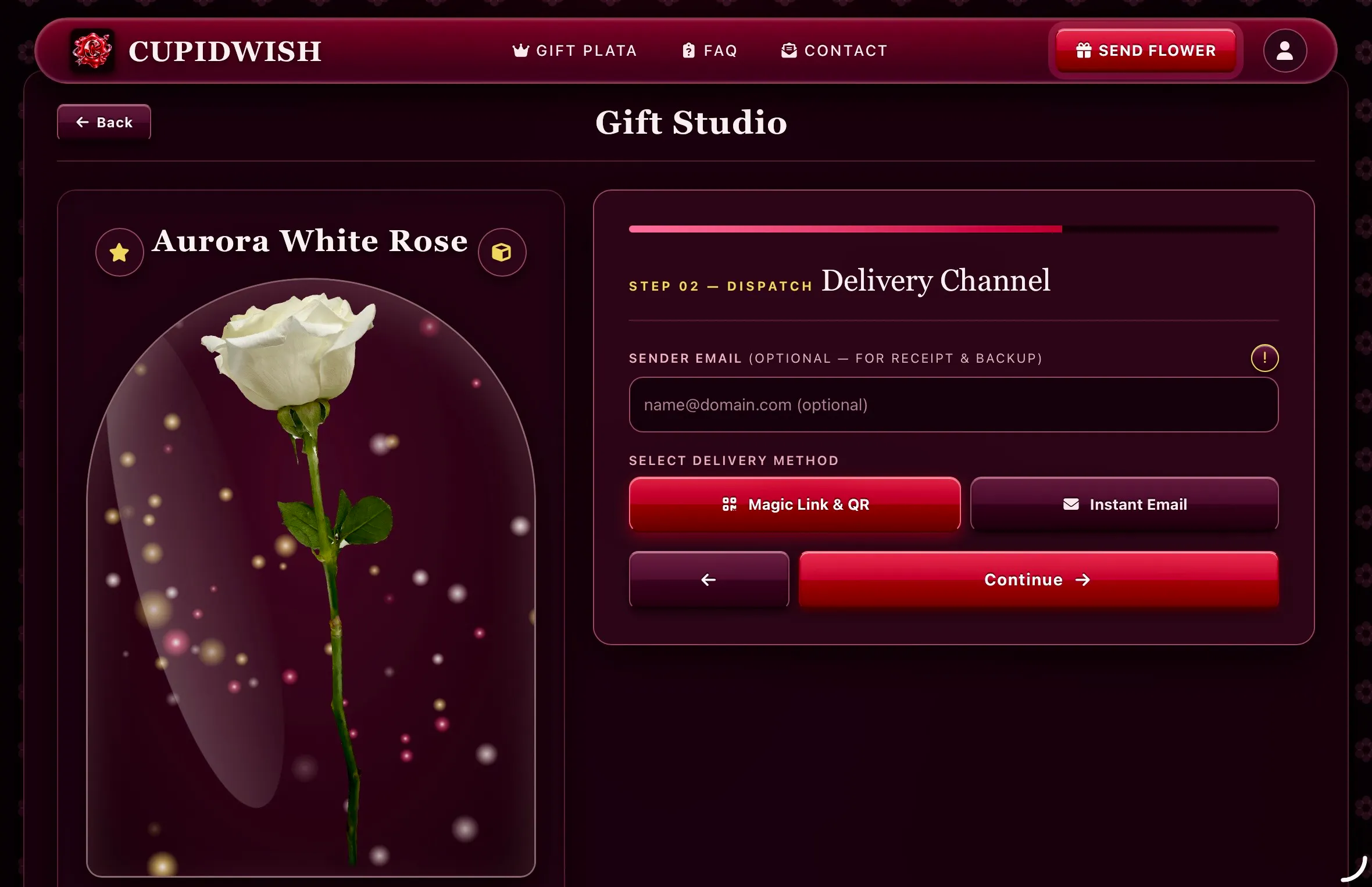 CupidWish — Gift a 3D Rose Forever Now! gallery image