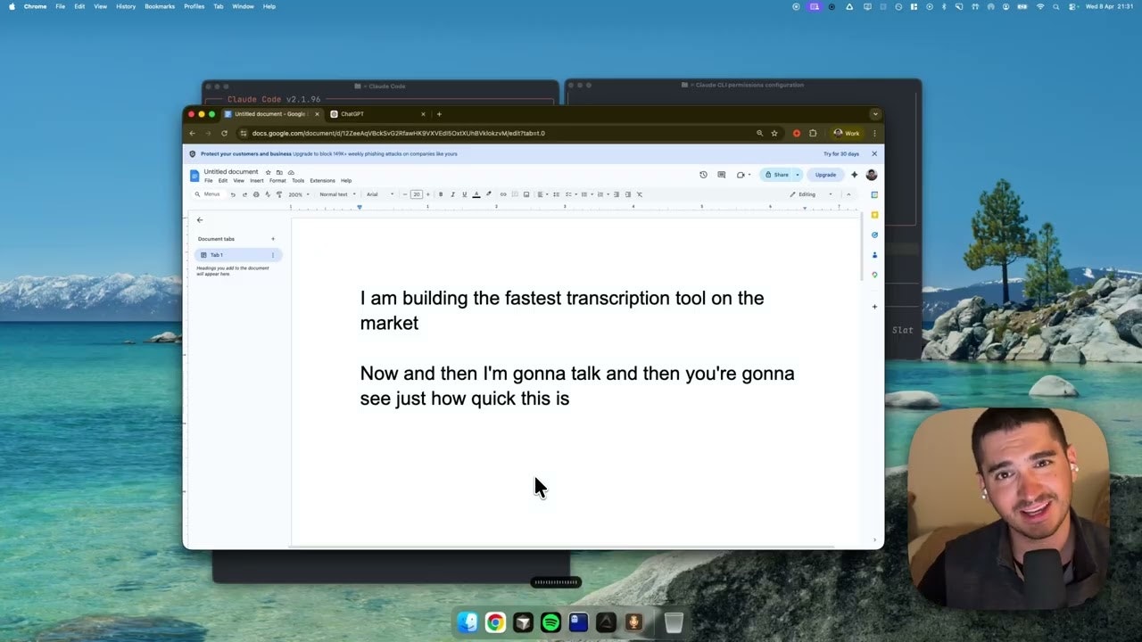 Blazing Fast Transcription gallery image