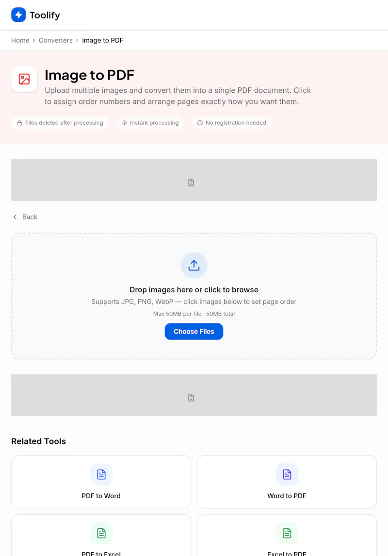Toolifypdf — All Tools in One Place screenshot 3