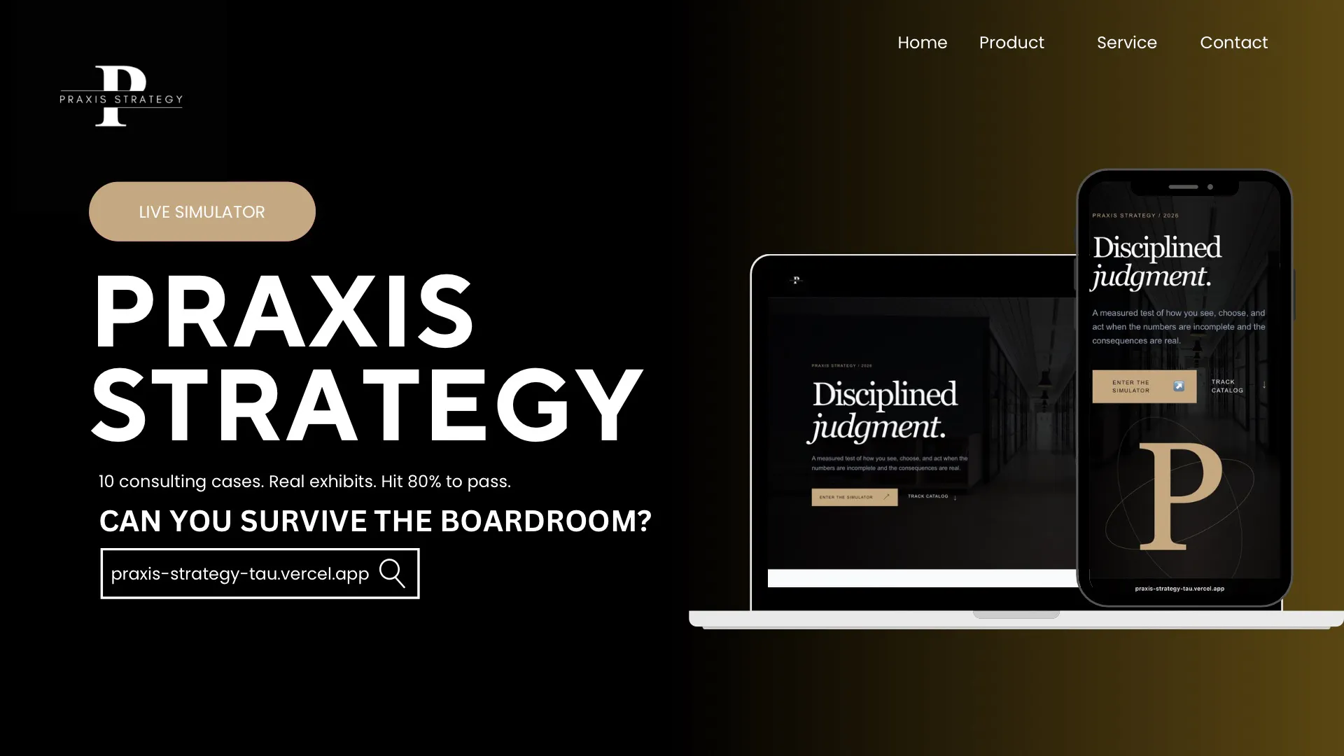 Praxis Strategy Simulator gallery image