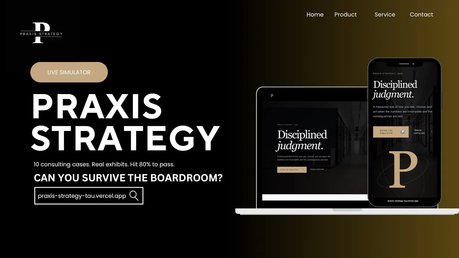 Praxis Strategy Simulator screenshot 1