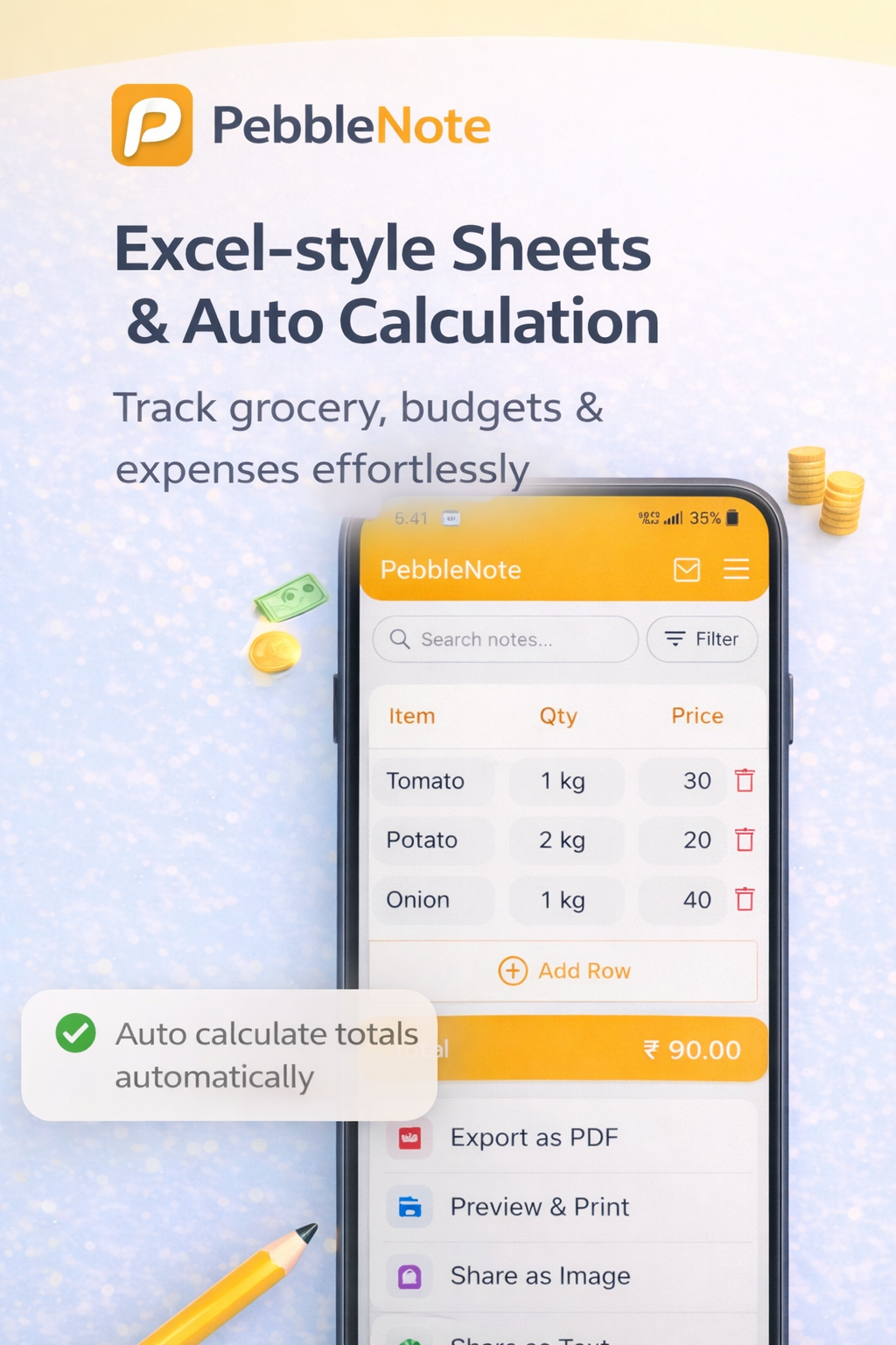 PebbleNote gallery image