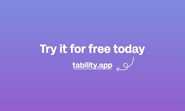 Tability OKRs Editor gallery image