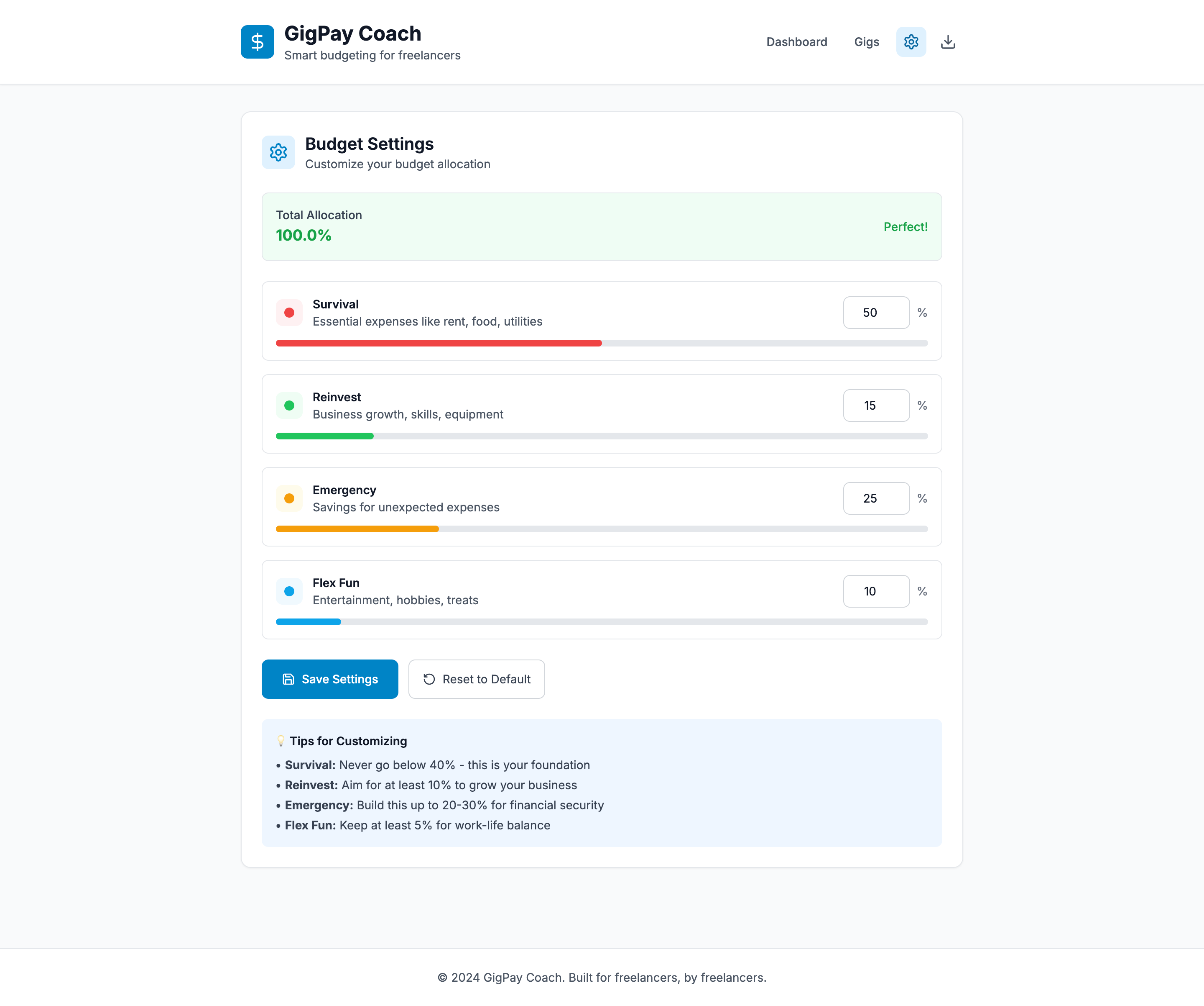 GigPay Coach gallery image