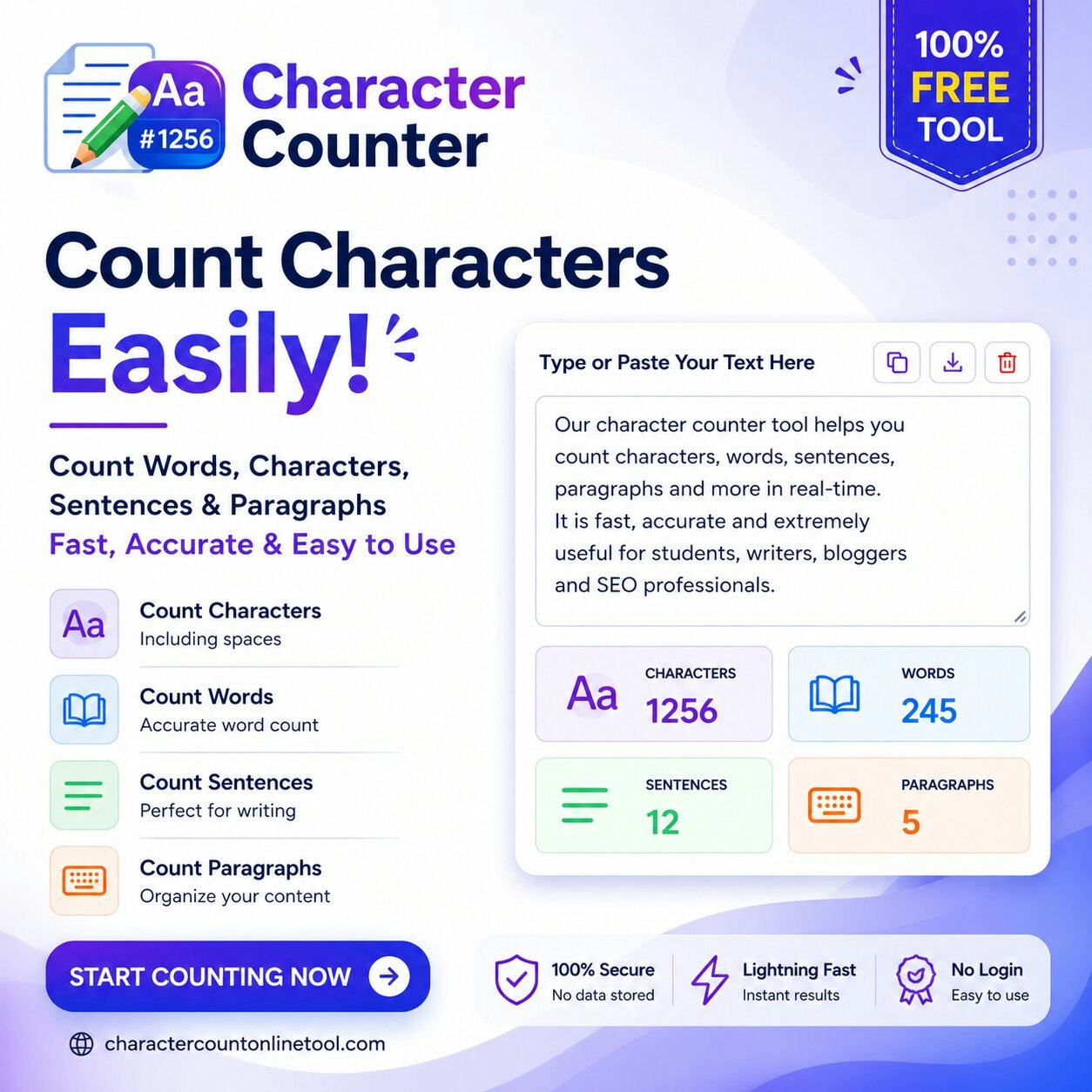 Character Counter Online Tool