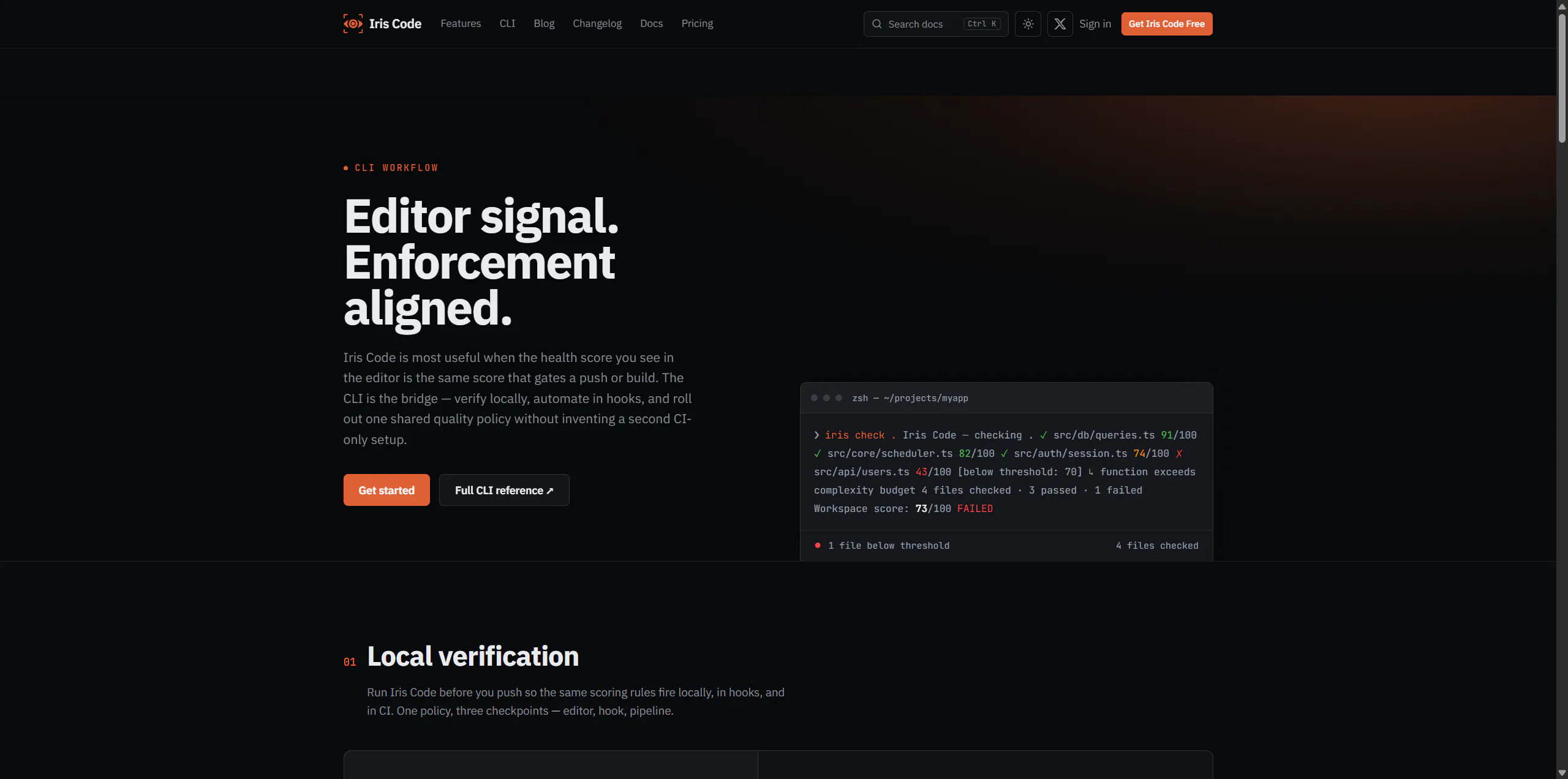 Iris — Code Health gallery image