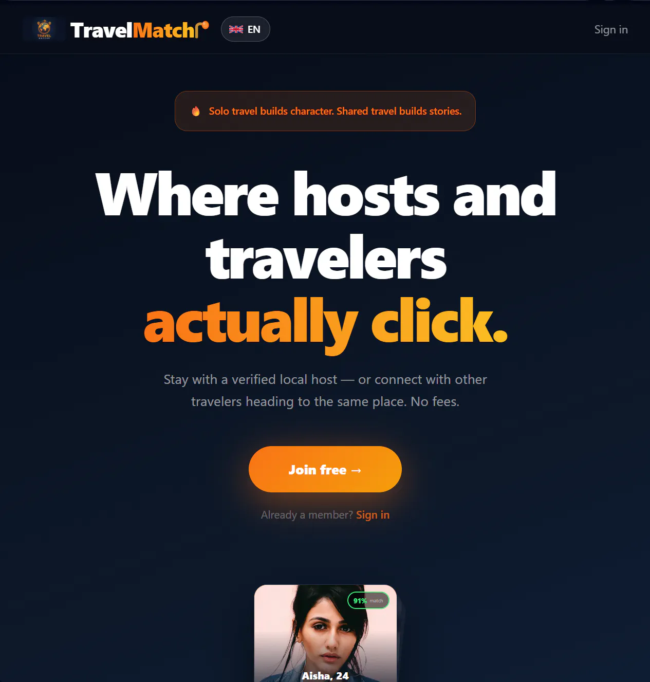 TravelMatchr gallery image