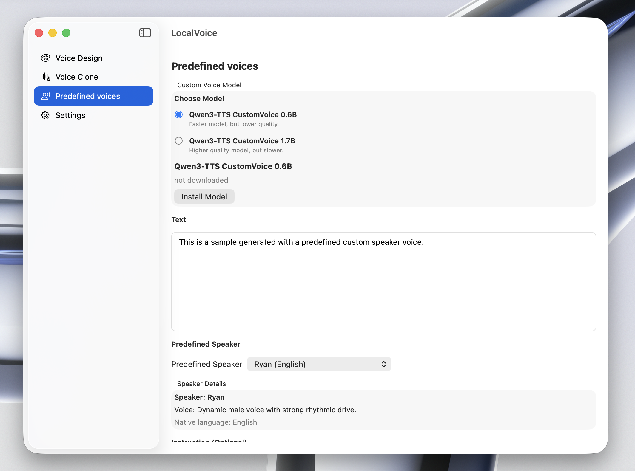 LocalVoice - Screenshot 3 showing product features and functionality