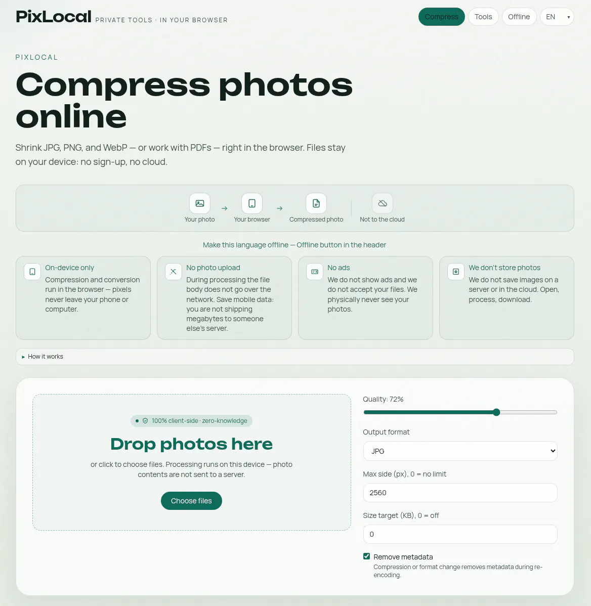 PixLocal - Secure Photo & PDF Tools gallery image