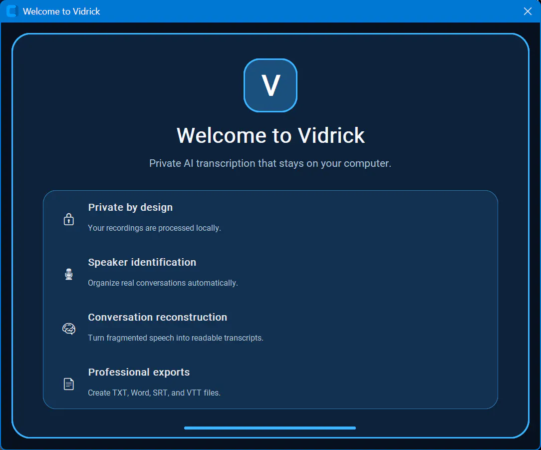 Vidrick AI Transcriber gallery image
