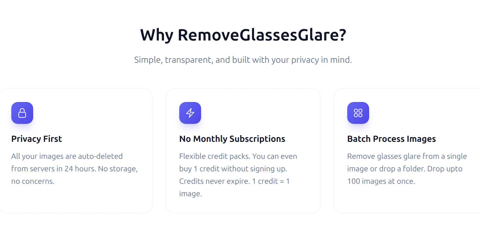 RemoveGlassesGlare screenshot 5