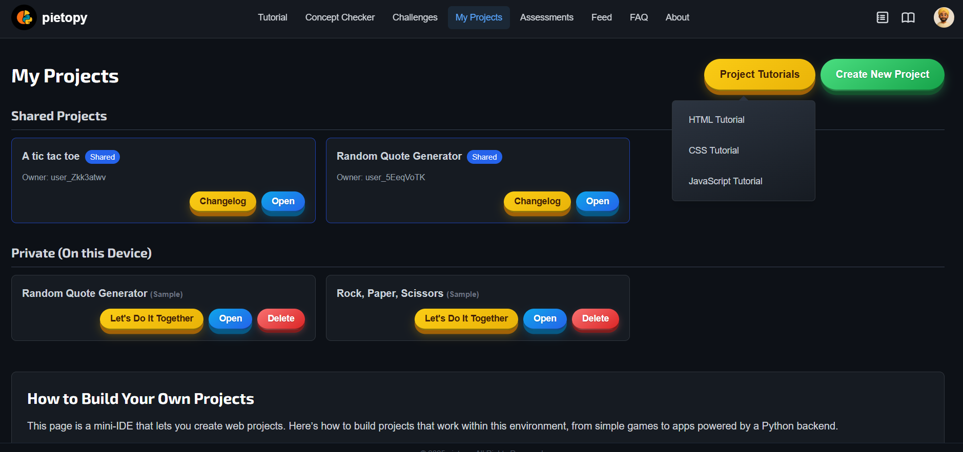 Pietopy - Stop learning | Start building gallery image
