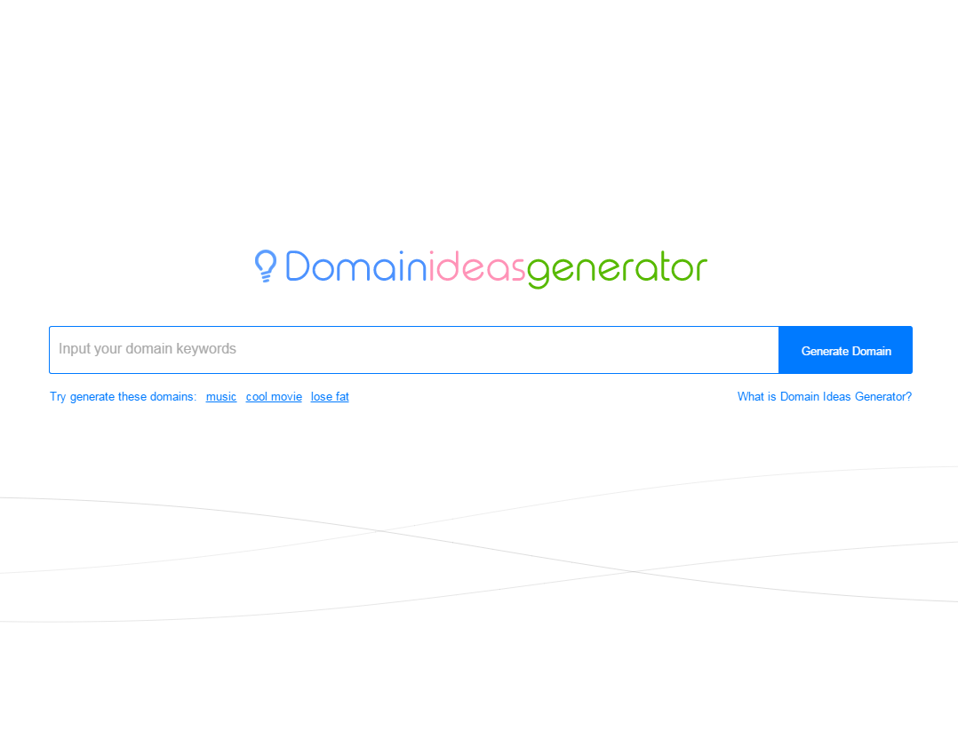 Domain Ideas Generator