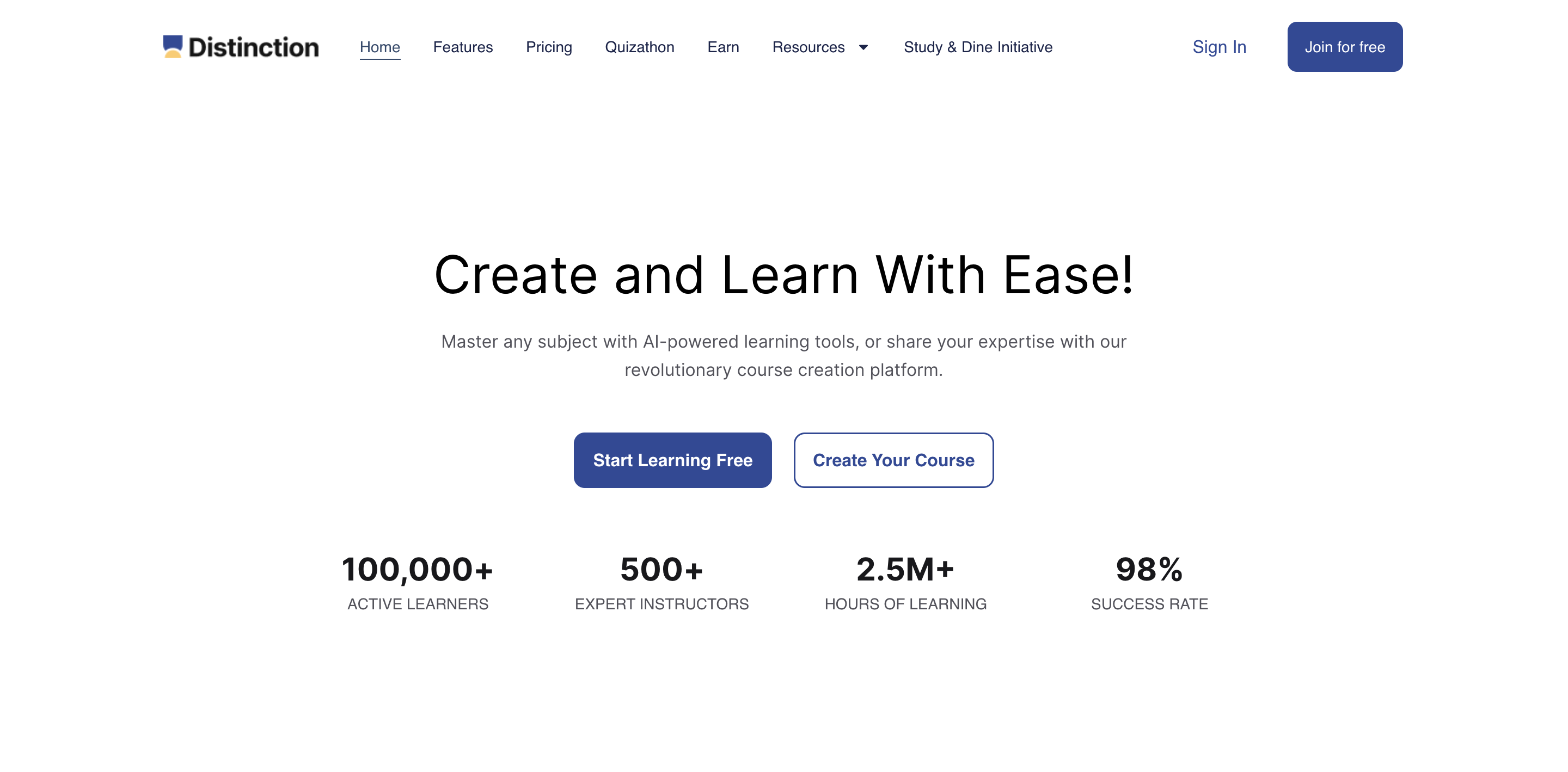 Distinction gallery image