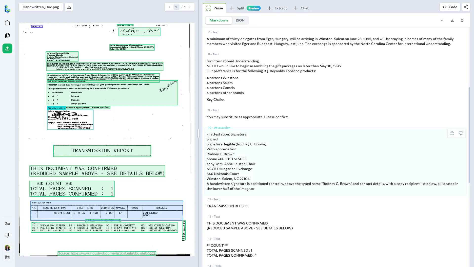 Agentic Document Extraction gallery image