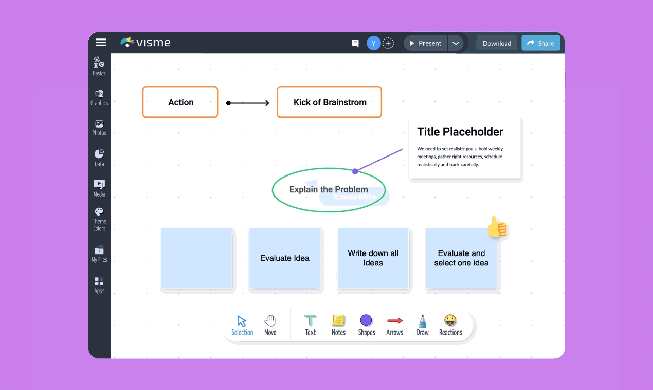 How to Create an Infographic with Animated GIFs in Visme