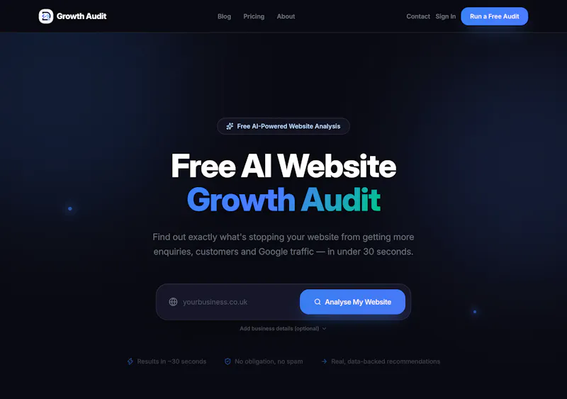 Growth Audit screenshot 1