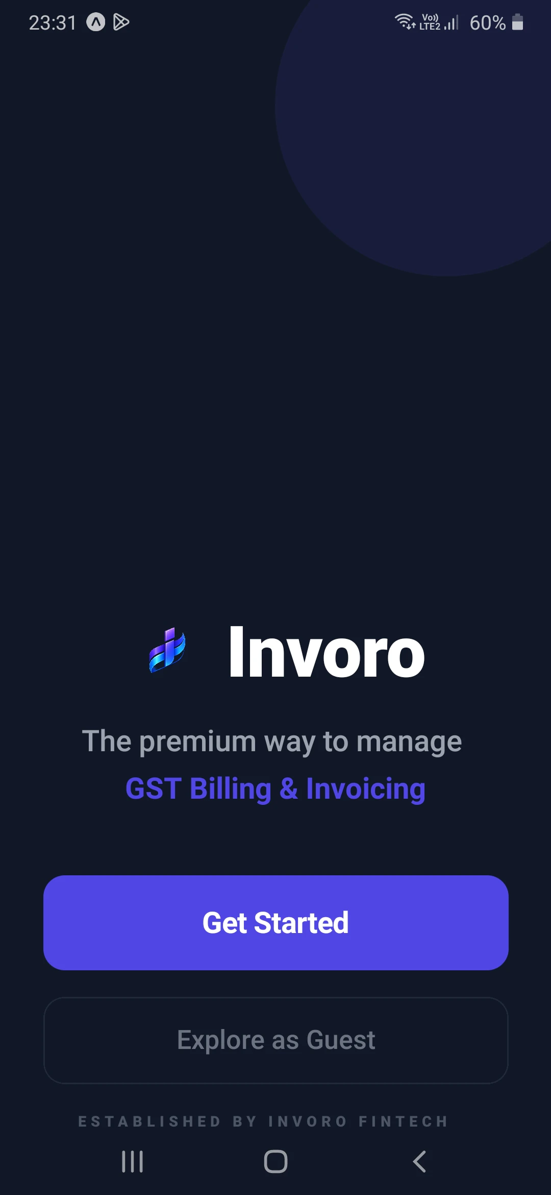 Invoro- Premium GST Billing & Invoicing screenshot 1