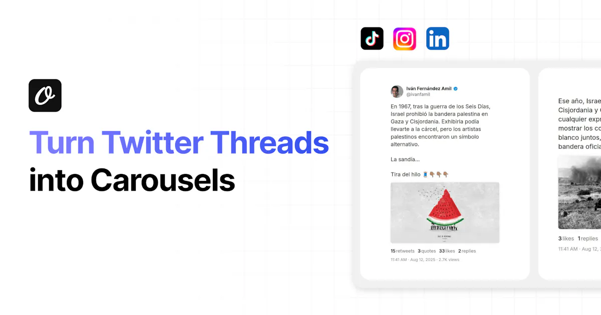 Twitter Carousel Generator