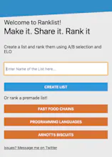 Ranklist gallery image
