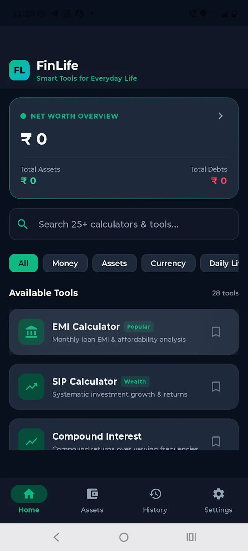 FinLife screenshot 2