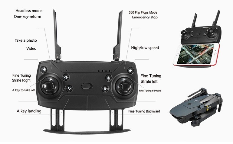 Foldable Tactic AIR Drone gallery image