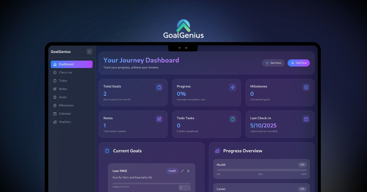 GoalGenius gallery image